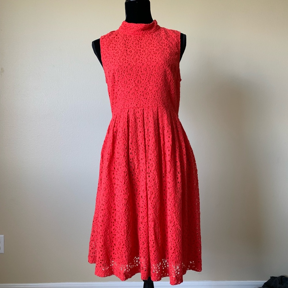 Anthropologie Hi There Angie Collared Dress